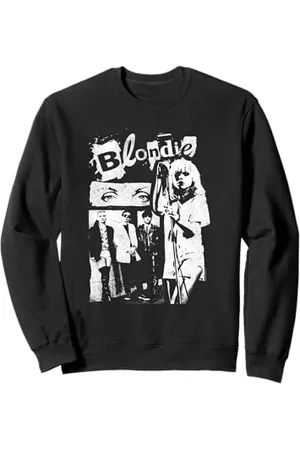 Blond Amsterdam Punk Zine Collage Vintage Band Felpa
