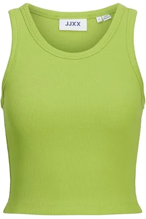 JJXX Jxfallon STR SL Rib Top Jrs Noos, , L Donna