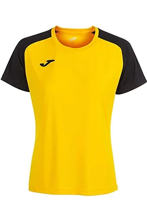 Joma 901335.901.L T-Shirt, Giallo/Nero, L Women