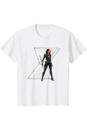 Marvel Bambino Black Widow Movie Black Widow Standing Maglietta
