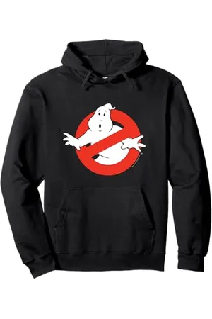 Ghostbusters Divertente film retrò originale di No Ghost Logo Felpa con Cappuccio