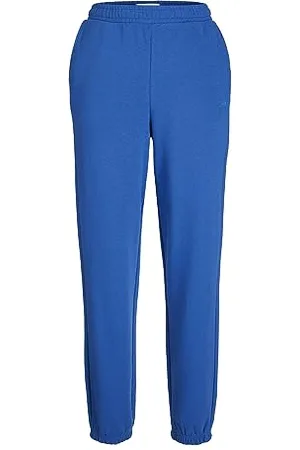 JJXX Jxabbie RLX HW Every Pants Swt Noos Pantaloni da Jogging, Blu Iolite/Stampa: Logo nebulas Blue , S Donna