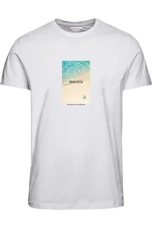 JACK&JONES JUNIOR Jormarbella Tee SS Crew Neck 1 Fst Jnr T-Shirt, , 16 Anni Bambini e Ragazzi