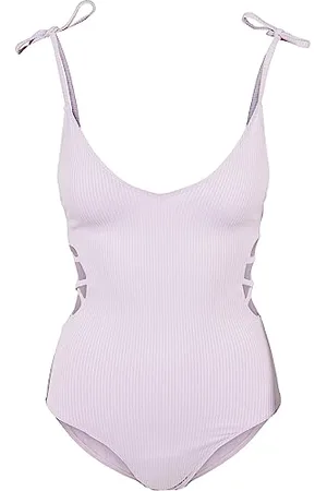 Urban classics Costume da Bagno Intero da Donna, Fliederfarben, XL