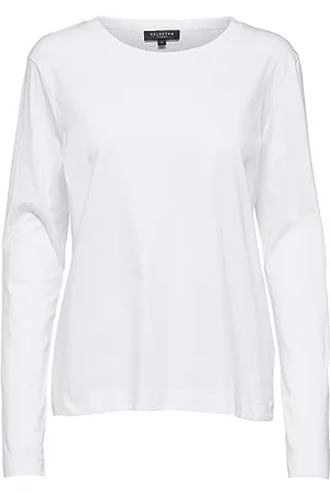 SELECTED SLFSTANDARD LS Tee Noos T-Shirt, , XS Donna