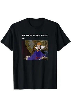 Disney Sleeping Beauty Maleficent Evil Queen Meme Maglietta