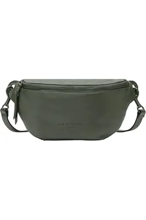 liebeskind Berlin SEASONAL NOOS SHEEP NATURAL Tavia, cypress green M (HxBxT 14.2cm x32.2cm x7.5cm)