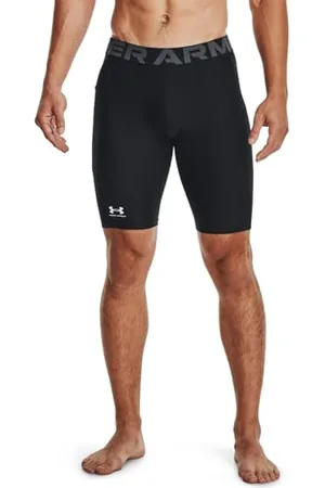 Under Armour Uomo UA HG Armour Lng Shorts, Shorts Uomo a Compressione, Pantaloncini Palestra Uomo con Tecnologia Assorbi-sudore, Pantaloncini Uomo Sportivi e Leggeri