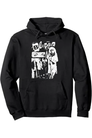 Blond Amsterdam Punk Zine Collage Vintage Band Felpa con Cappuccio
