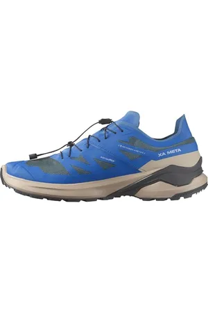 Salomon XA META MADE IN FRANCE, Scarpe da trekking Uomo, French Blue / Oxford Tan / Asphalt, 46 2/3 EU