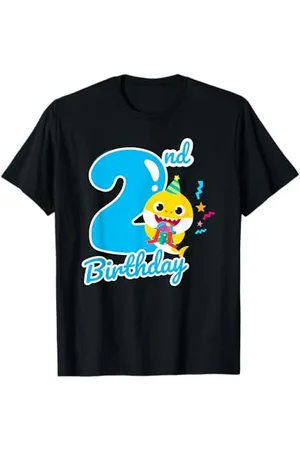 Baby Shark 2° Compleanno 2 anni Maglietta