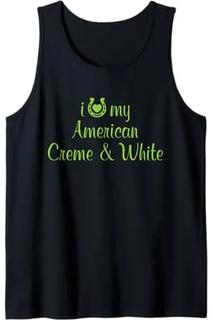 Hip Show Trainer equestre I Love My American Creme Horse Canotta