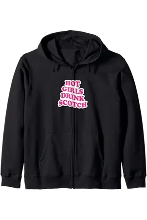College Ragazze calde bevono scotch Felpa con Cappuccio