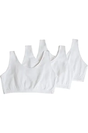 Fruit Of The Loom Reggiseno Sportivo Integrato, , 40 (Pacco da 3) Donna