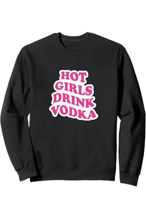 College Ragazze calde bevono vodka Felpa