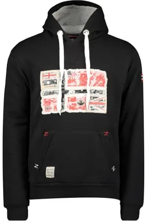 Geographical Norway Gpepe2 Men Felpa con Cappuccio, , XXL Uomo