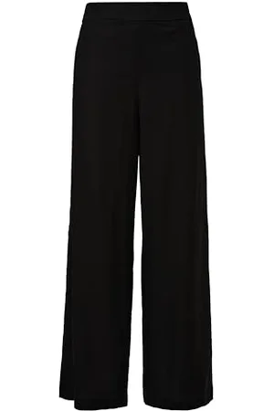Comma, 2150186 Pantaloni, Nero-9999, XS Donna