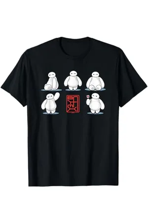 Disney Big Hero 6 Baymax Many Poses Maglietta