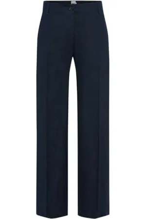 Brax Style.Maine S Pure Linen Quality Pantaloni, , 34W x 30L Donna