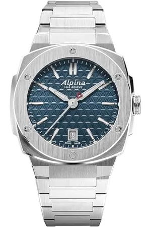 Alpina Orologio Analogico al Quarzo Svizzero Unisex-Adulto con Cinturino in Acciaio Inossidabile AL-220TB2AE6B