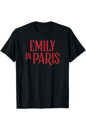 Emily in paris Red Logo Maglietta