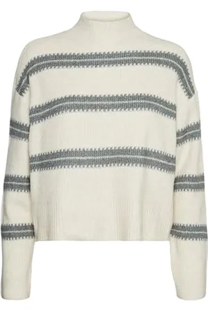 VERO MODA Vmdazzle LS Ga Boo-Pullover a Collo Alto Maglione Lavorato a Maglia, , M Donna