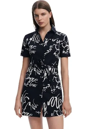 Desigual Vest_rodas Vestito Casual, , L Donna