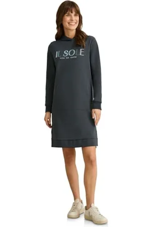 CECIL B144399 Abito con Cappuccio Ricamato, , XL Donna