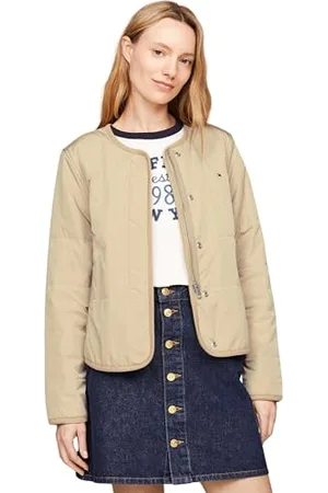 Tommy Hilfiger Donna Giacca Jersey Lined Jacket Leggera, , XXL