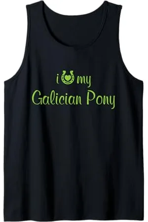 Hip I Love My Galiziano Pony Horse Equestrian Show Riding Trainer Canotta