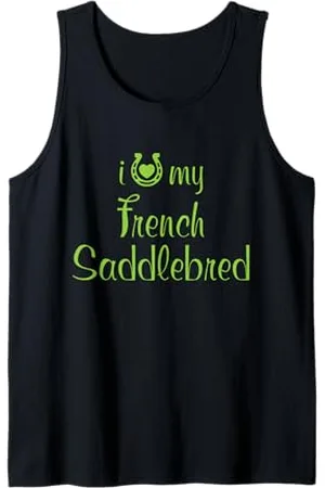 Hip I Love My French Saddlebred Horse Show Trainer Canotta