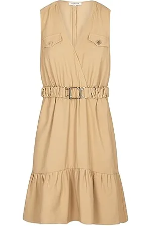 Morgan Vestaglia Fluide SM a Volant222-ravela Abiti, , 50 Donna