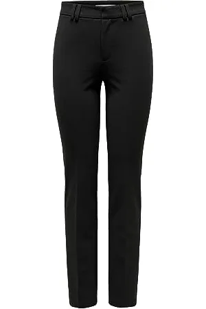 ONLY ONLPEACH MW Cigarette Ank Pant TLR Noos, Pantaloni Donna, Black