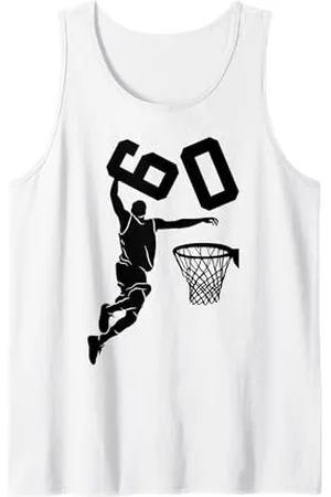 COOL BASKETBALL DESIGNS AND OUTFITS 60 ANNI BASKETBALL 60 COMPLEANNO Canotta