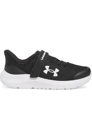 Under Armour Bambino UA BPS Pursuit 4 AC, Scarpe da corsa con pratica chiusura a strappo, Scarpe da bambino in tessuto traspirante