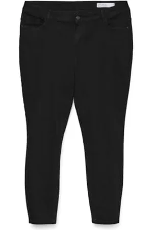 VERO MODA Vmcelly Mr Skinny Jeans Blk Cur Noos, , 44W x 32L Donna