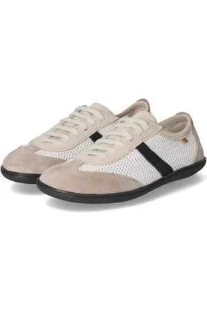 El Naturalista N5293 El Viajero, Scarpe da Ginnastica Basse Unisex-Adulto, White-Black, 45 EU Larga