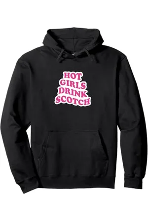 College Ragazze calde bevono scotch Felpa con Cappuccio