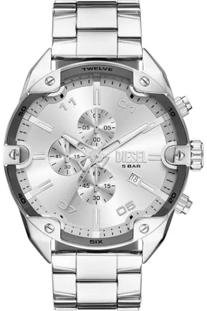 Diesel Orologio Analogico al Quarzo Uomo con Cinturino in Acciaio Inossidabile DZ4677