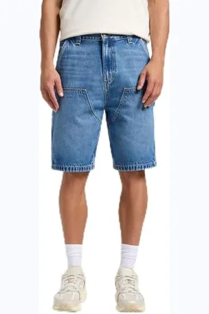 Lee DBL Knee Carpenter Short Pantalocini Denim, (Raven), 38W Uomo