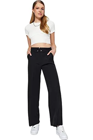 Trendyol Pantaloni da Donna a Vita Alta a Gamba Larga, , 66