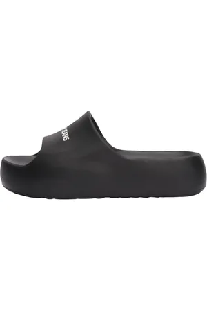 Tommy Hilfiger Donna Scarpe da Mare Flatform Pool Slide Grosse, (Black), 41/42