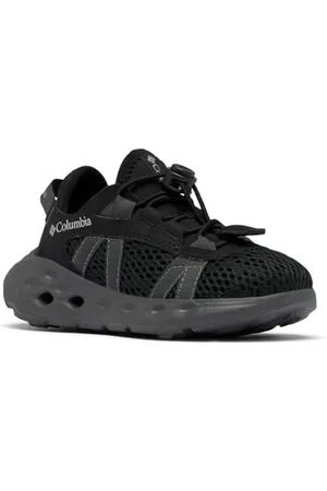 Columbia Youth Unisex Drainmaker XTR, Water Sports Shoes, Black/Pure Silver, 8
