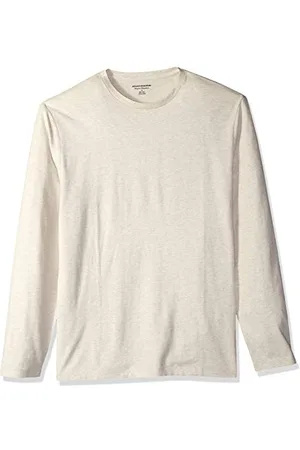 Amazon T-Shirt a Maniche Lunghe Regular Fit Uomo, , M