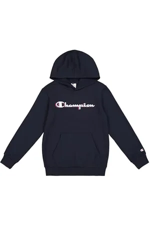 Champion Legacy Boy-Big Logo Hoodie Felpa con Cappuccio, (Bs501), 15-16 Years Bambino