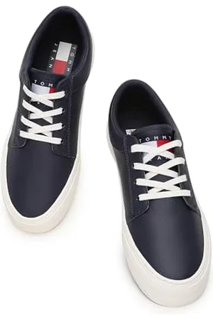 Tommy Hilfiger Tjm Vulc. Skate Derby Ess EM0EM01282, Sneaker vulcanizzate Uomo, Blu (Twilight Navy), 44.5 EU