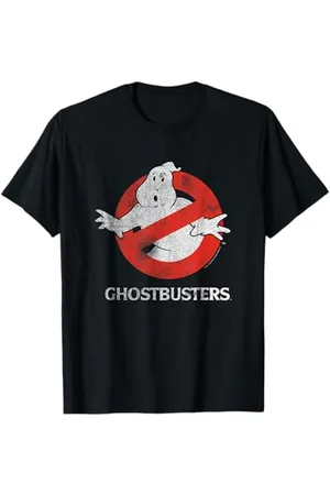 Ghostbusters Logo fantasma vintage Maglietta