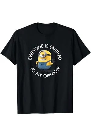 Minions Despicable Me Carl Everyone Entitled To My Opinion Maglietta
