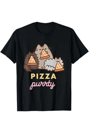 Pusheen Pizza Purrty Maglietta