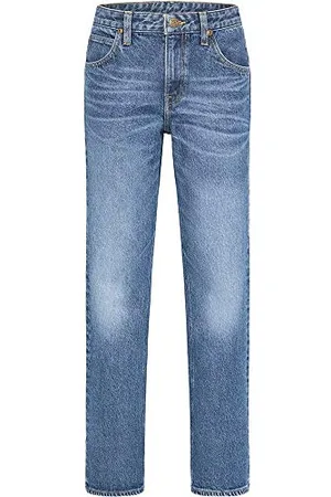 Lee Mom Straight Jeans, , 25/33 Donna